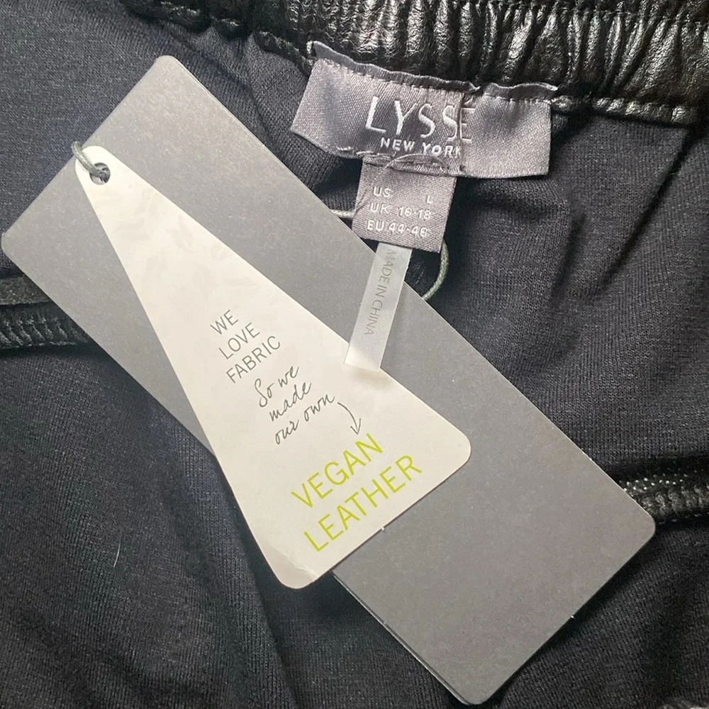 NWT Lysse Brisk Leather Jogger - Picture 9 of 10